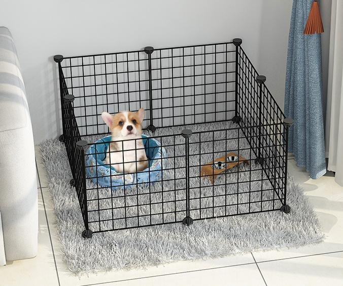 Combo Chuồng Quây Thú Cưng - lưới sắt sơn tĩnh điện.