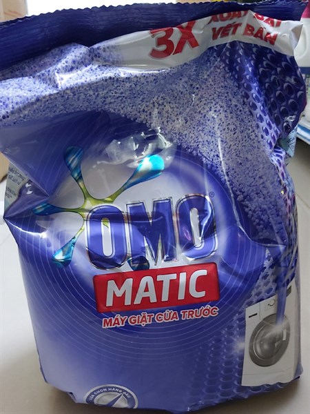 Bột Giặt Omo Matic 5,7kg Đỏ cửa trên