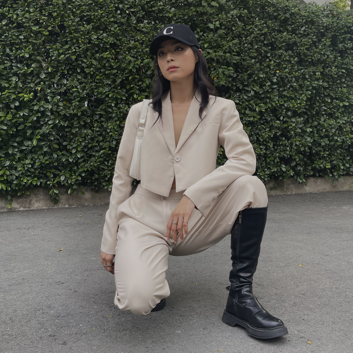 TATICHU - Áo Blazer croptop - Cropped Blazer