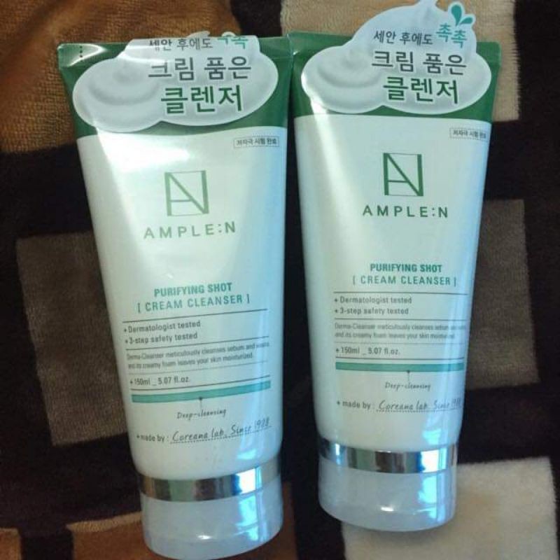 sữa rửa mặt ample n