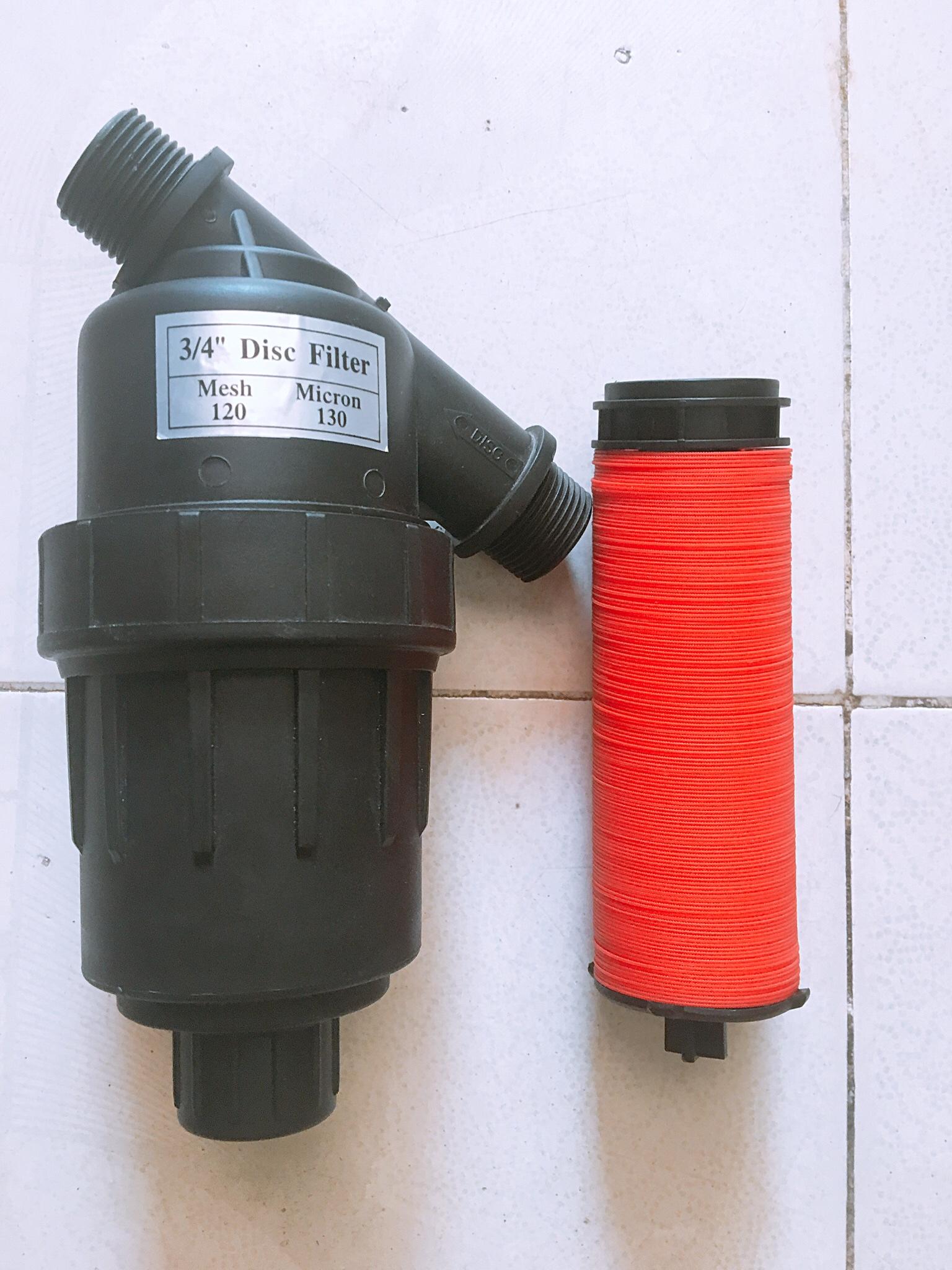 Bộ lọc rác cho hệ thống tưới phi 34mm