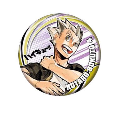 Huy hiệu cài áo IN HÌNH Haikyuu! Vua bóng chuyền anime chibi dễ thương tiện lợi m2