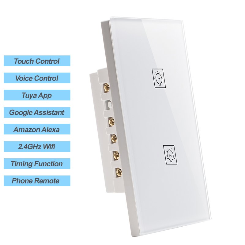 Công tắc cảm ứng WIFI 1,2,3,4 nút Smart Life