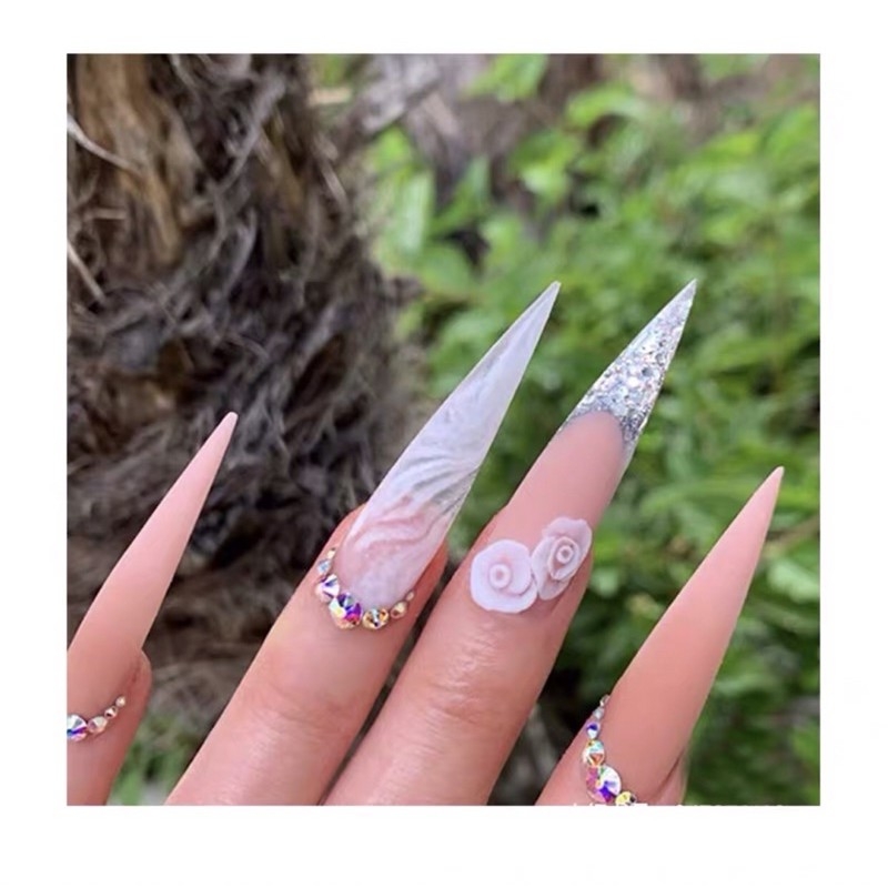 Móng Nối Nhọn Dài móng típ hàn [ sinailmi ]