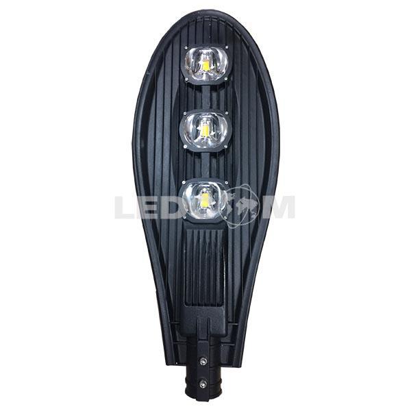 Đèn đường LED hình chiếc lá thân đen 150w LEDCOM