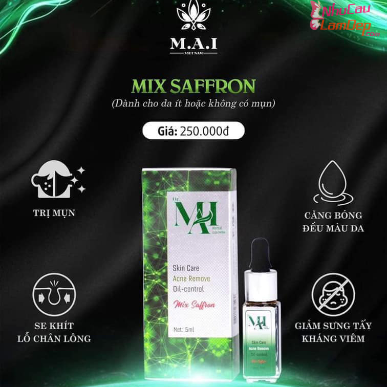 Serum Dr Mai Mix, Tri MỤn Và Thâm Hiệu Quả