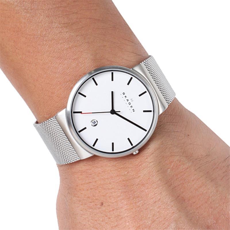 HCM]Đồng Hồ Nam Skagen SKW6052 Dây kim loại 45mm
