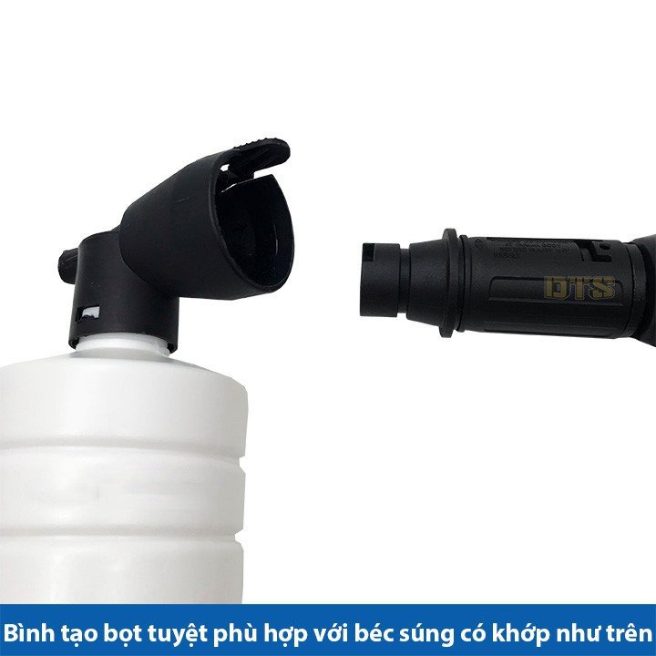 Bình phun bọt xà bông, bọt tuyết cho Máy rửa xe