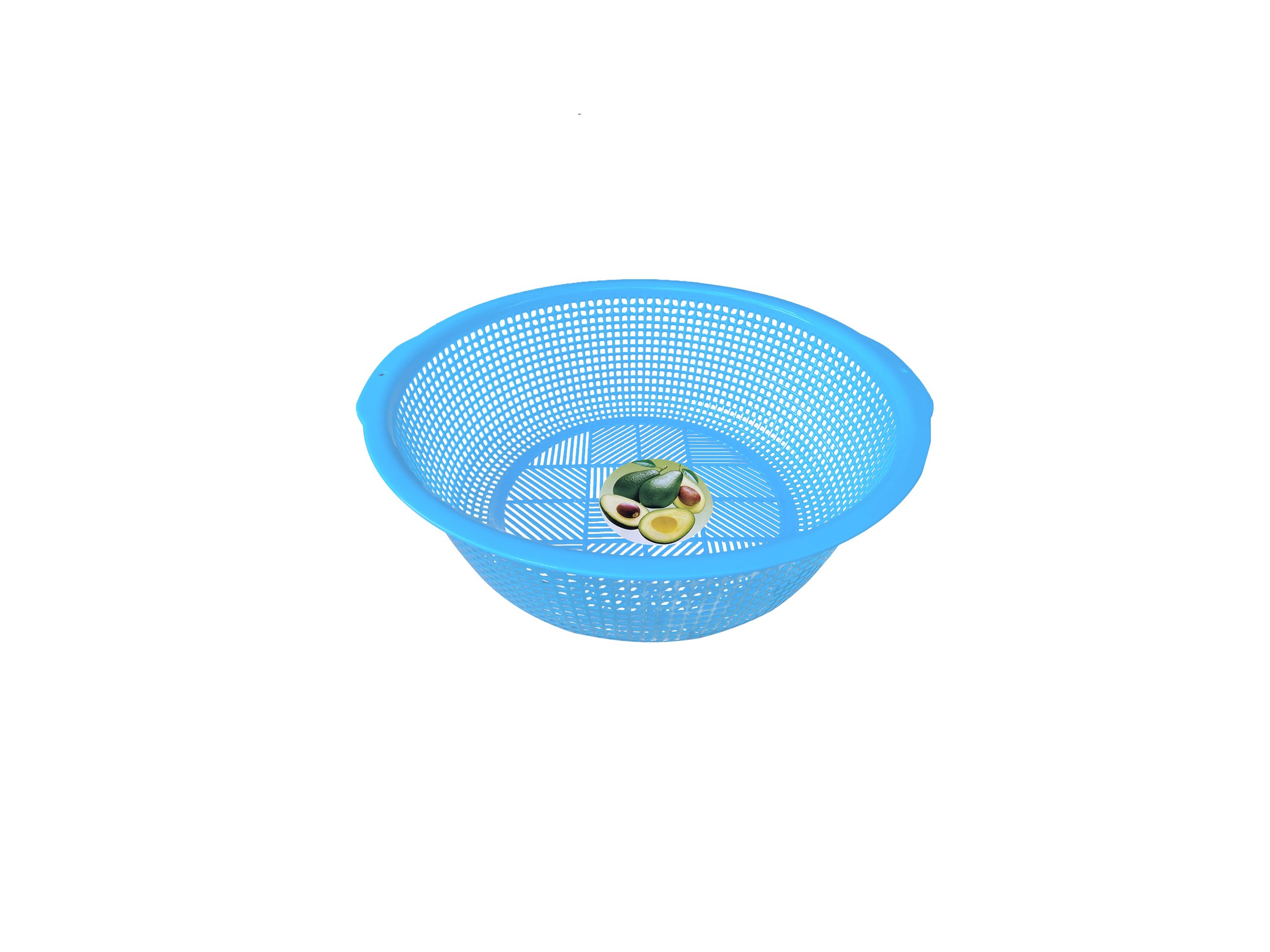 Self-Assembled Round Basket - 40cm