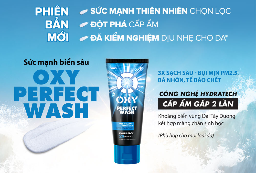 Facial Cleanser cream oxygen perfect wash cool 50g