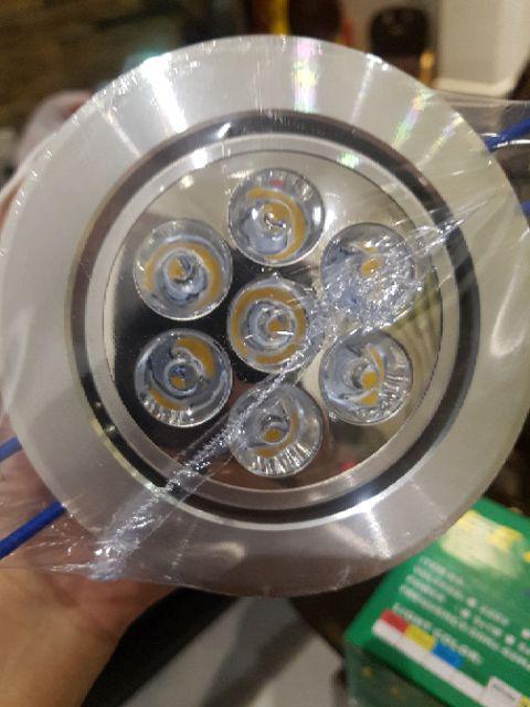 [HCM]Đèn led âm trần mắt ếch 7W - KHOÉT LỖ PHI 90