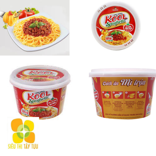 MÌ TRỘN CUNG ĐÌNH KOOL SPAGHETTI 105GR | Siêu Thị Tây Tựu