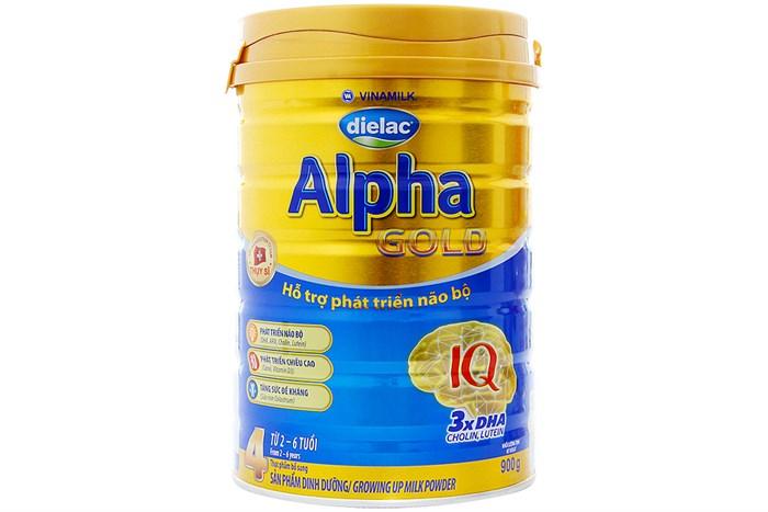 Sữa Dielac Alpha Gold Step 4 900g