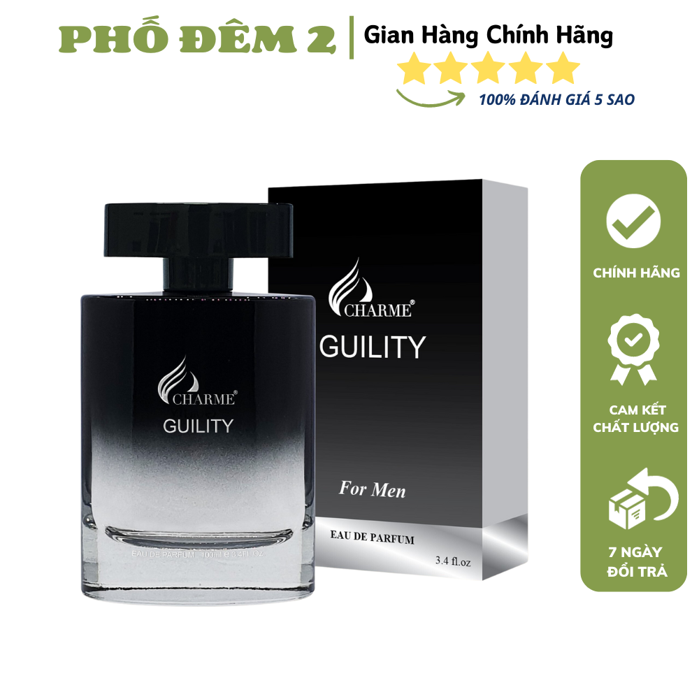 [HCM]Nước Hoa Cho Nam Guility Mẫu Mới Chai 100ml