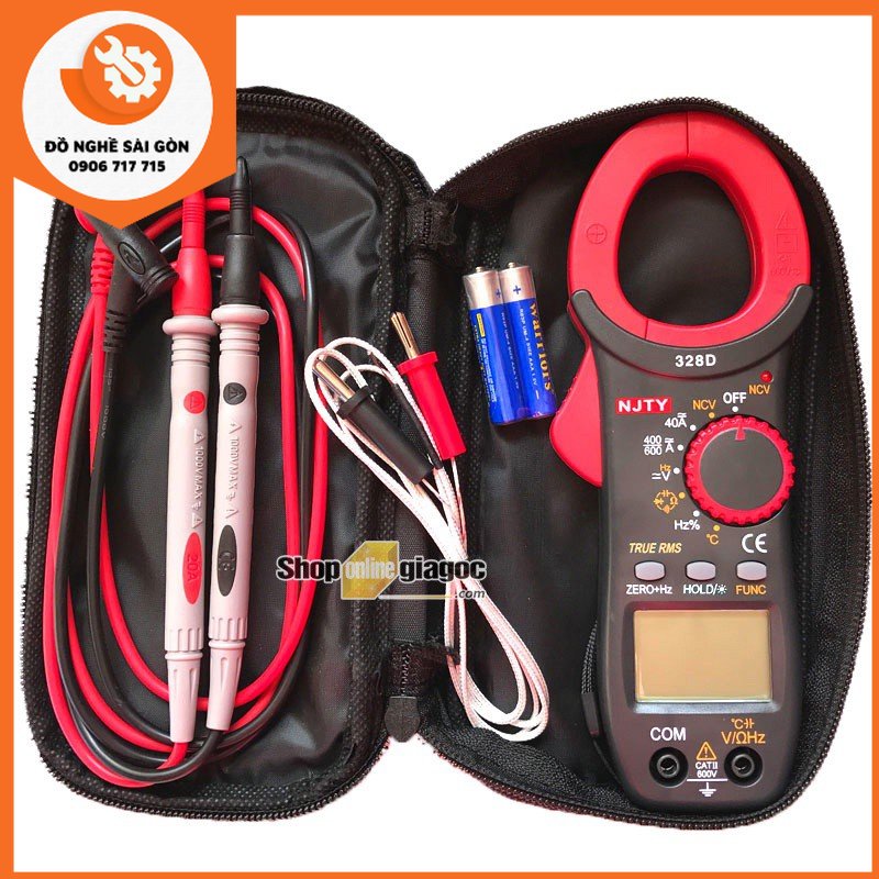 Ampe kìm kẹp vạn năng NJTY 328D