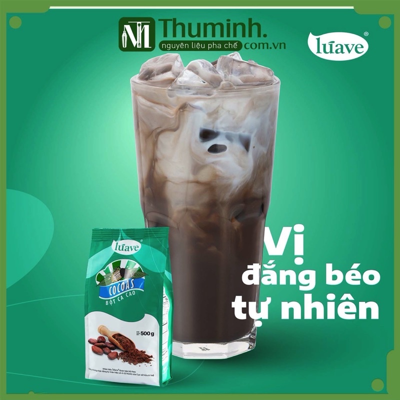 Bột Cacao Luave Nguyên Chất Gói 500gr
