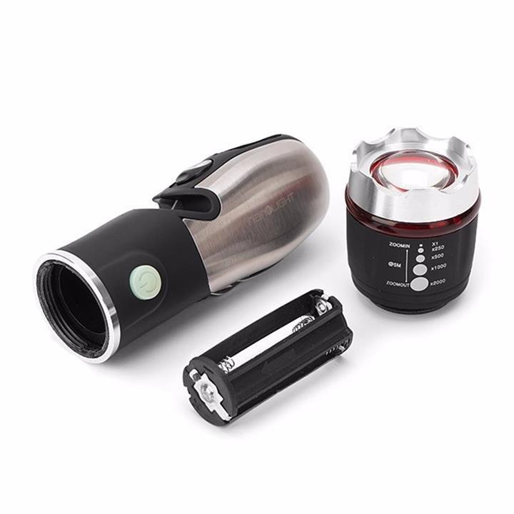 Đèn pin Led Dụng cụ đa năng Nanolight MTT-001 (Đen phối Bạc)