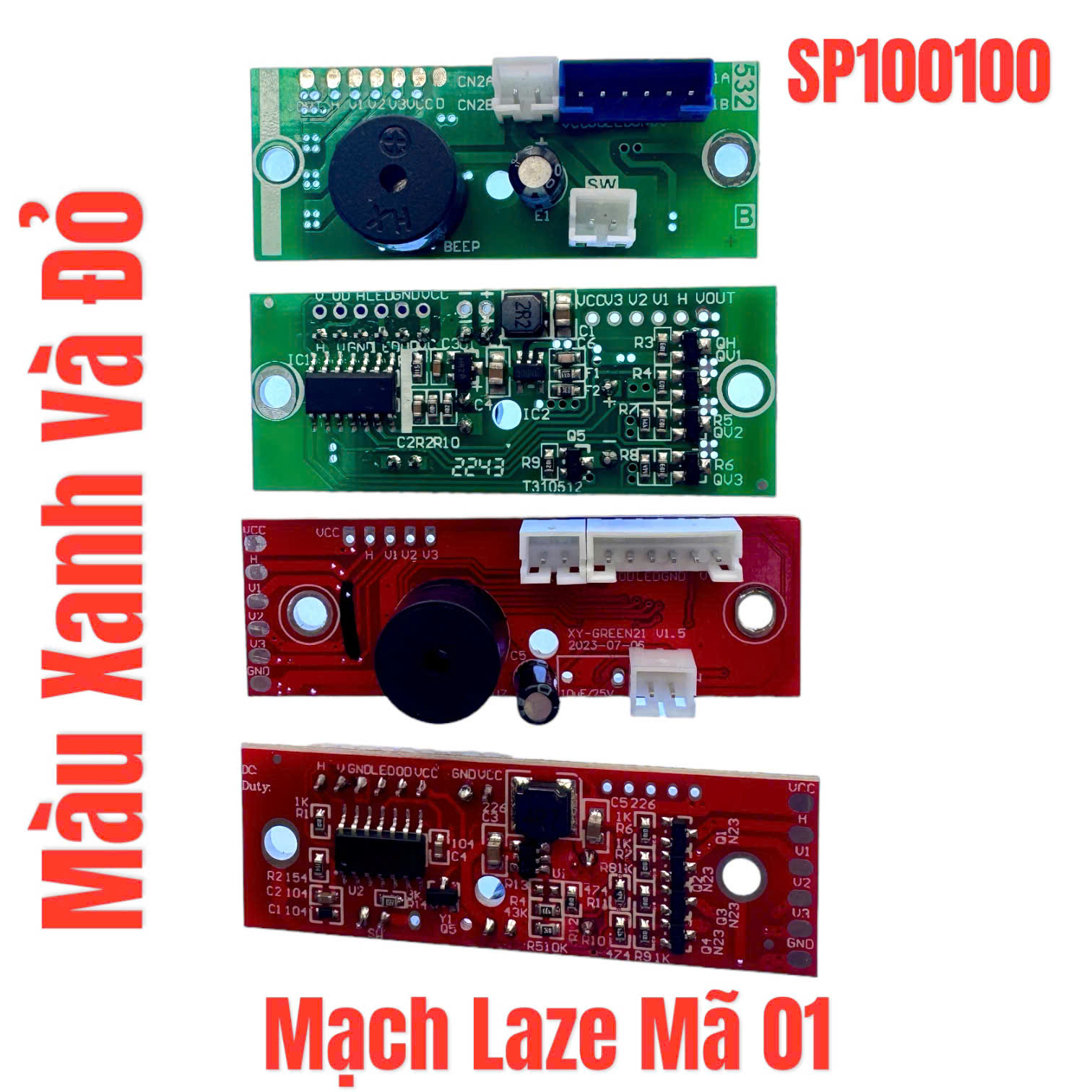 Mạch laze mã 01