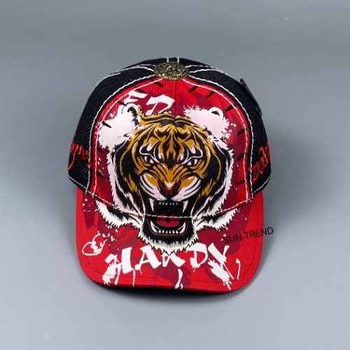Tiger baseball cap ultra-stylish cool snapback cap-mesh cap