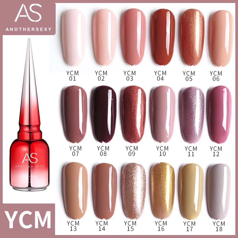 Sơn gel as cao cấp, mua từ 20 chai tặng máy hơ gel
