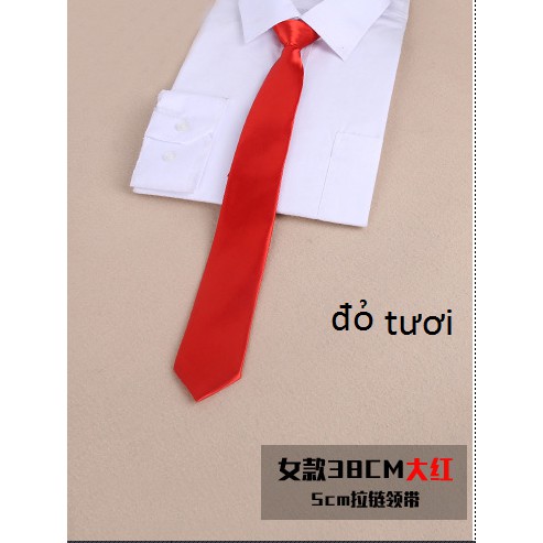 Cà Vạt Nam Bản Nhỏ 5cm Hàn Quốc ( dài 38cm)-hd365