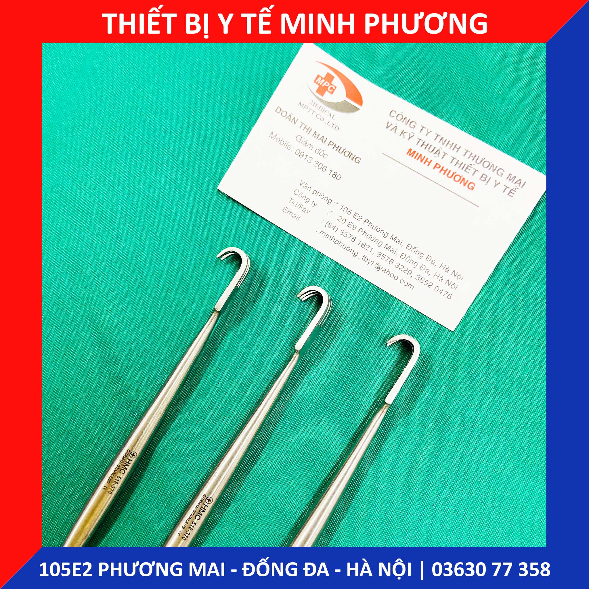 Bồ cào thẩm mỹ (Farabeuf) hai đầu