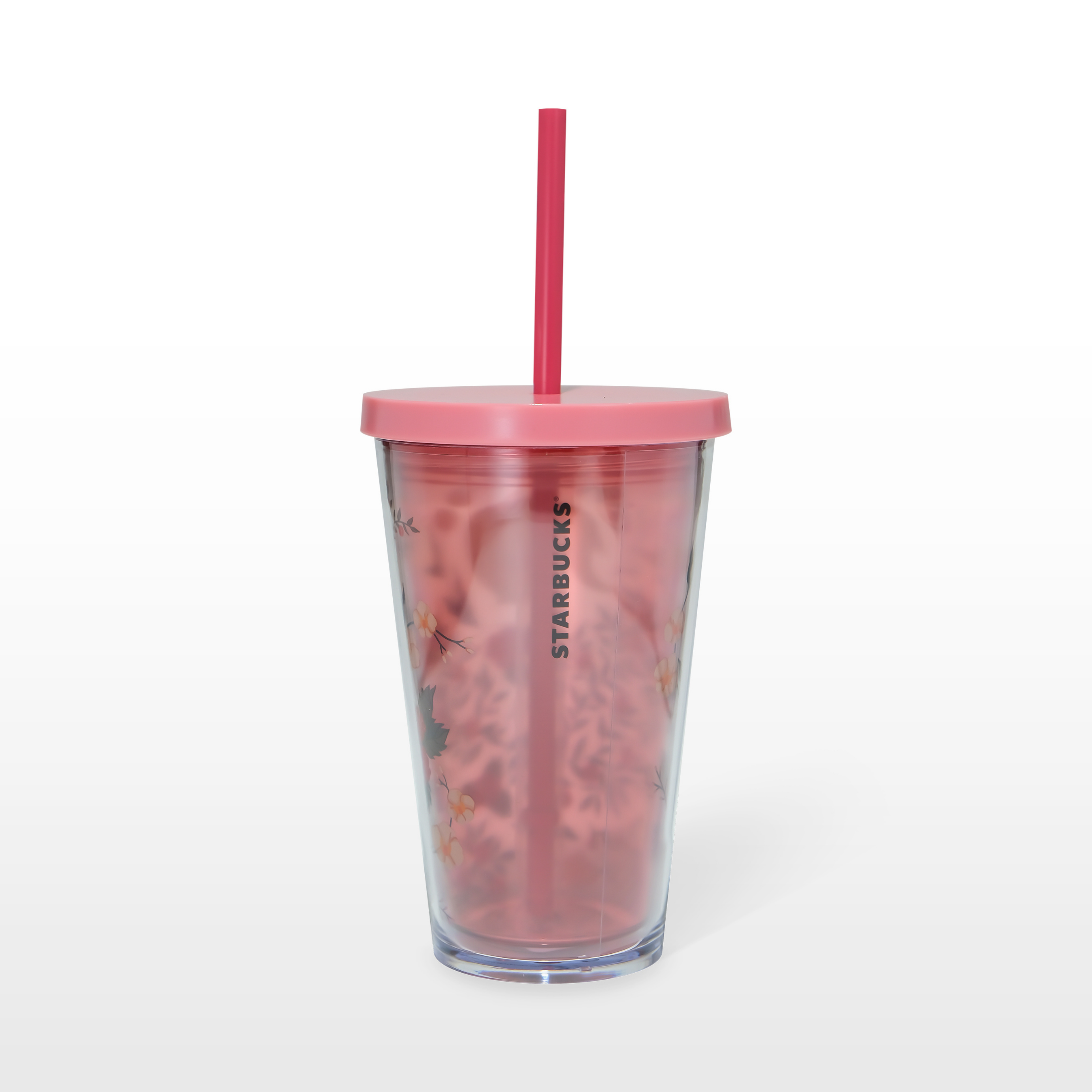 Bình Starbucks Cold Cup 16Oz (473ml) PL DRAGON ASLEEP IN FLOWER N TREE