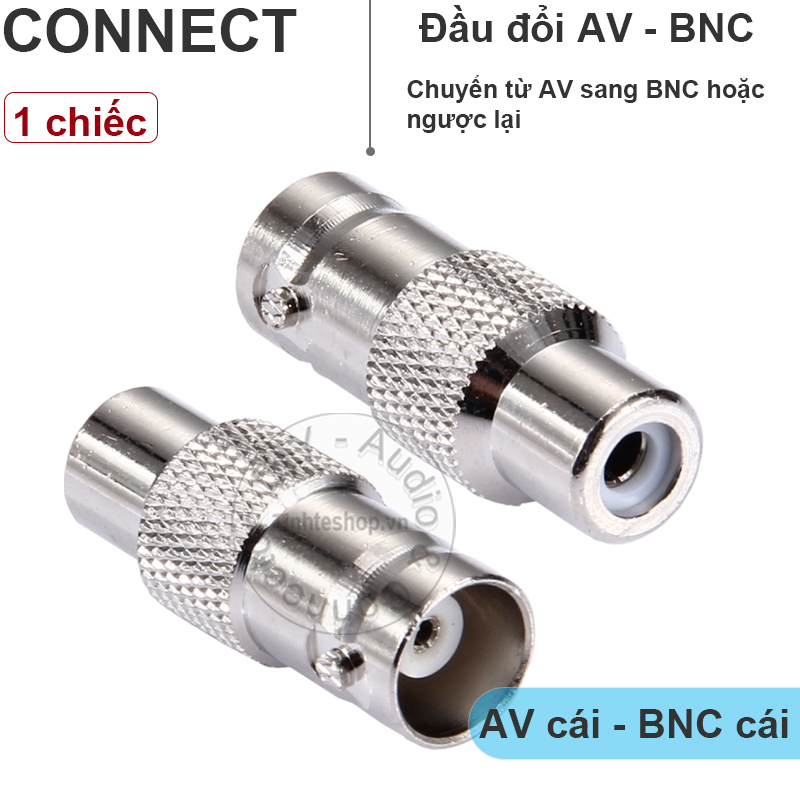 Đầu đổi AV cái sang BNC cái - 1 chiếc