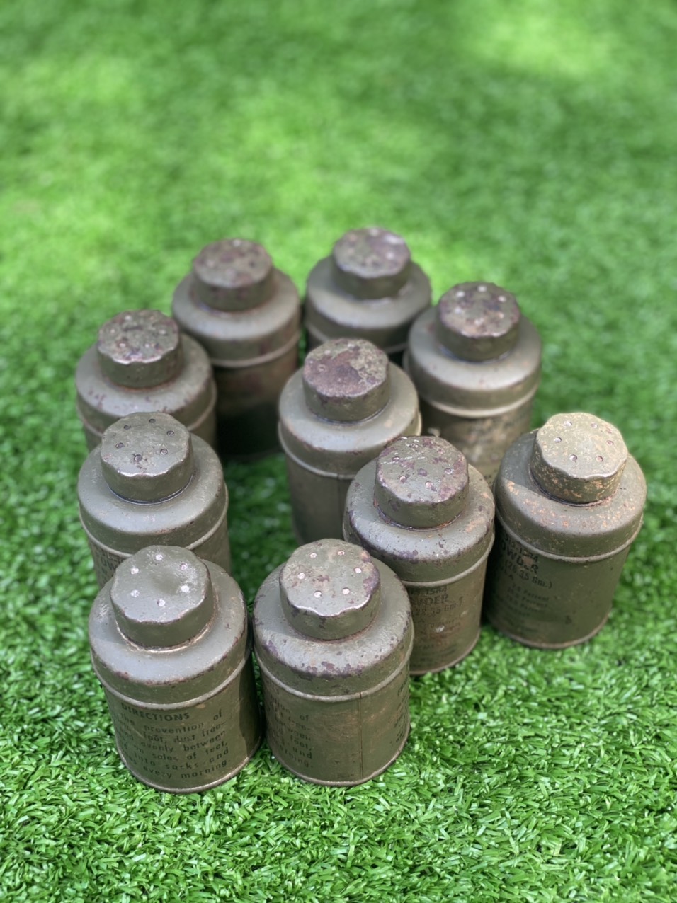 Chai phấn Foot Power USA , Hộp phấn Mỹ