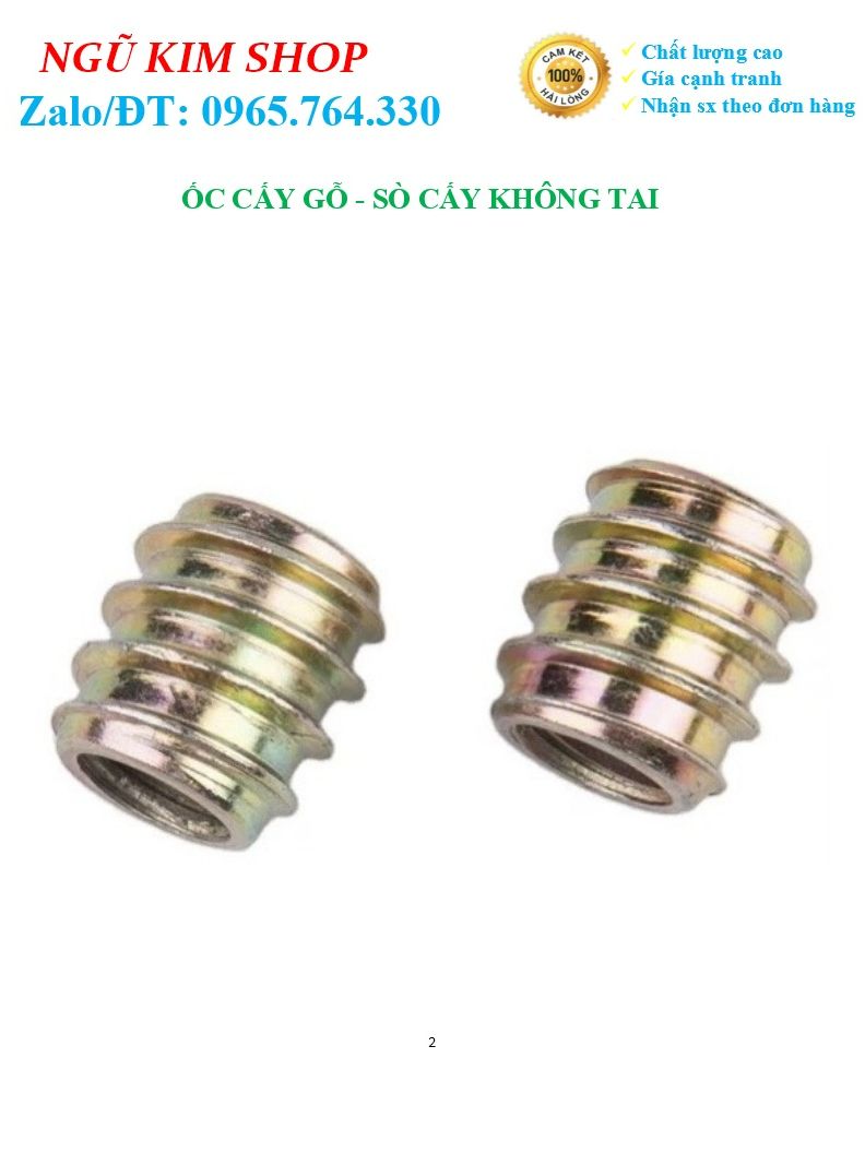 SÒ SẮT KHÔNG TAI M6, M8