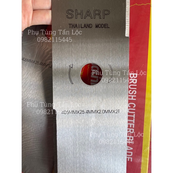 Dao Cắt Cỏ Sharp Vuông - Vát 2li và 2.4li