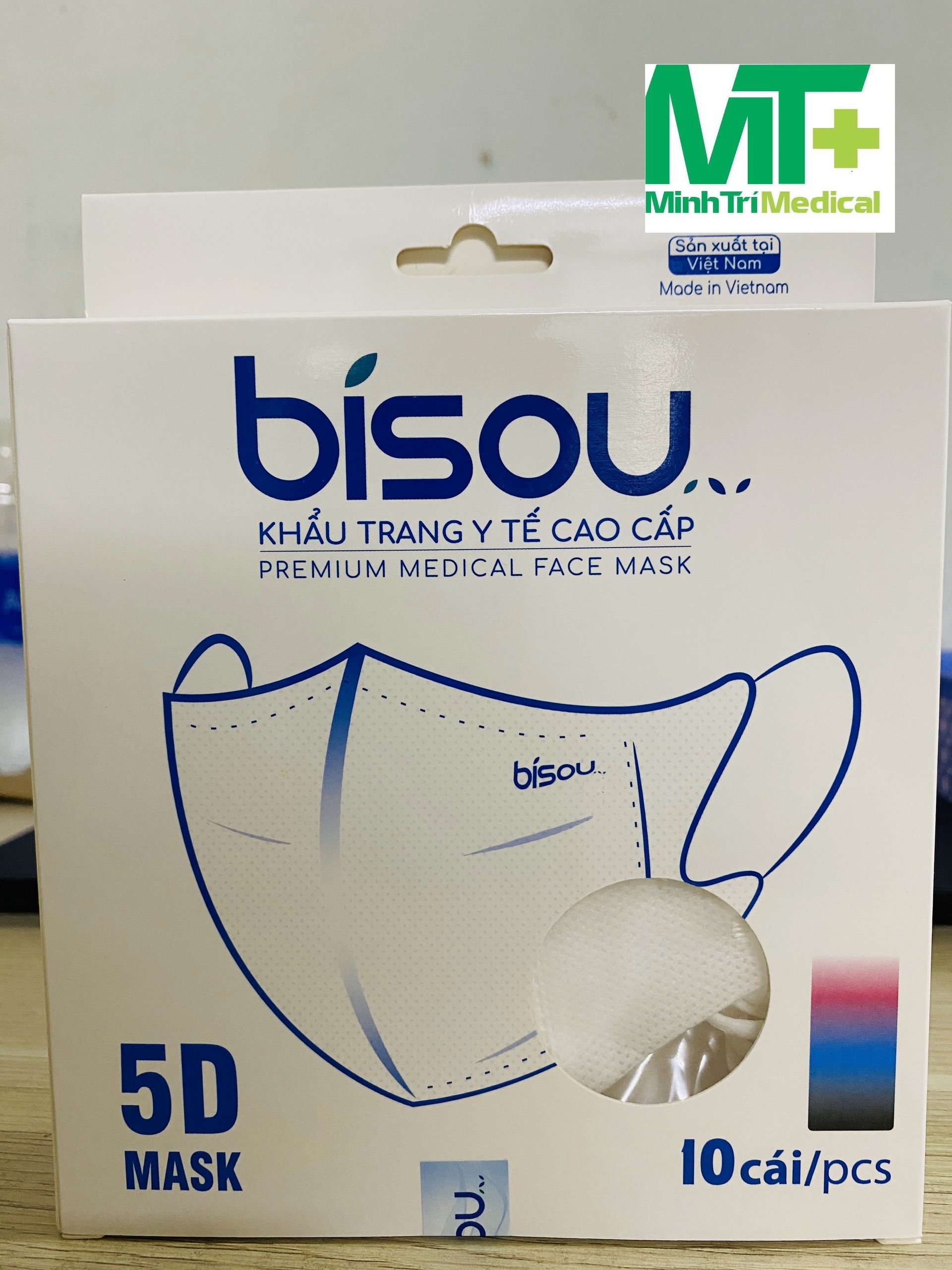 Khẩu trang y tế cao cấp bisou 5d