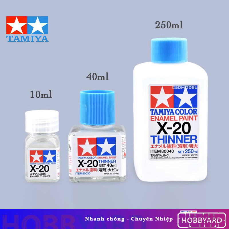 Dung dịch pha sơn, tẩy Panel Line - Thinner Enamel Paint X-20