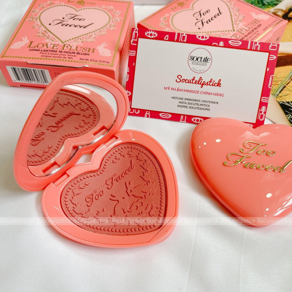 TOO FACED - Phấn má Love Flush Long Lasting 16 Hour Blush 6g