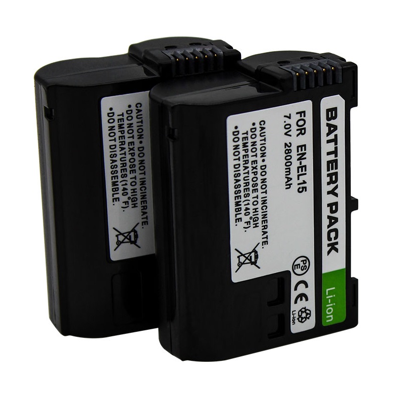Pin máy ảnh nikon chất lượng cao el15 2800mah
