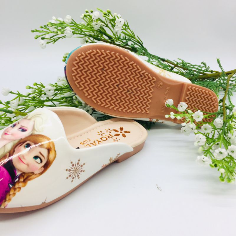 Sục Elsa 3D Da Mềm Siêu Dễ Thương Cho Bé Gái