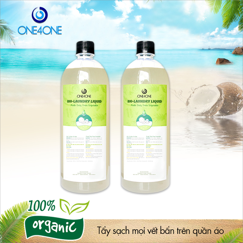 Nước giặt sinh học One4One 1L