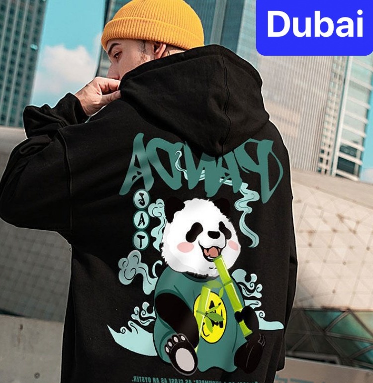 ÁO KHOÁC HOODIE NAM NỮ GẤU TRÚC PAN.DA CHẤT NỈ DÀY PHOM FROM RỘNG CHỐNG LẠNH NẮNG, NÓNG ĐÔNG HÈ SÀNH ĐIỆU PHOM FORM RỘNG - DUBAI FASHION