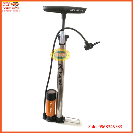 Bơm xe đạp xe máy cao cấp Kapusi Đồng hồ đo áp suất van bơm 1325788478_VNAMZ-5311843227