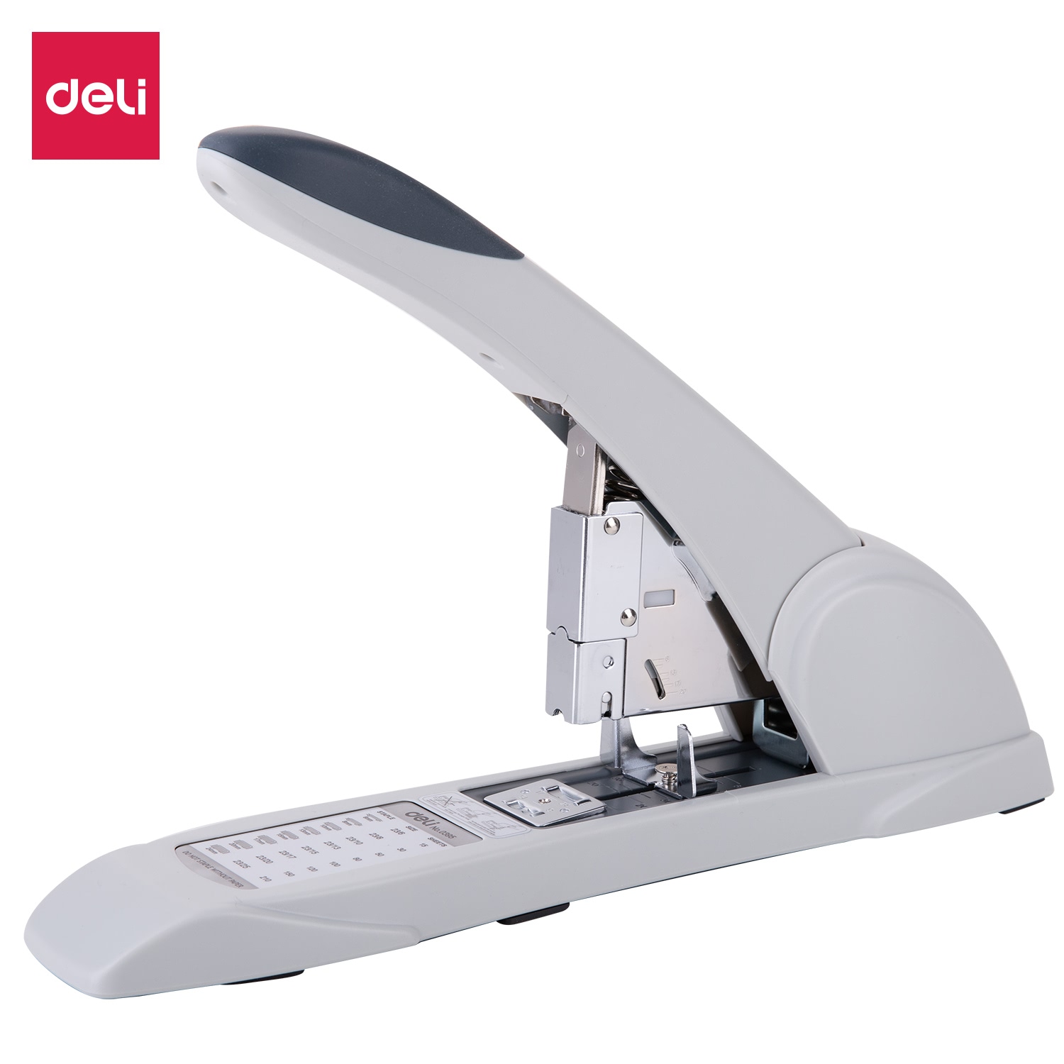 Dập ghim cỡ đại deli, 210 trang - đen/trắng - 1 cái - e0395