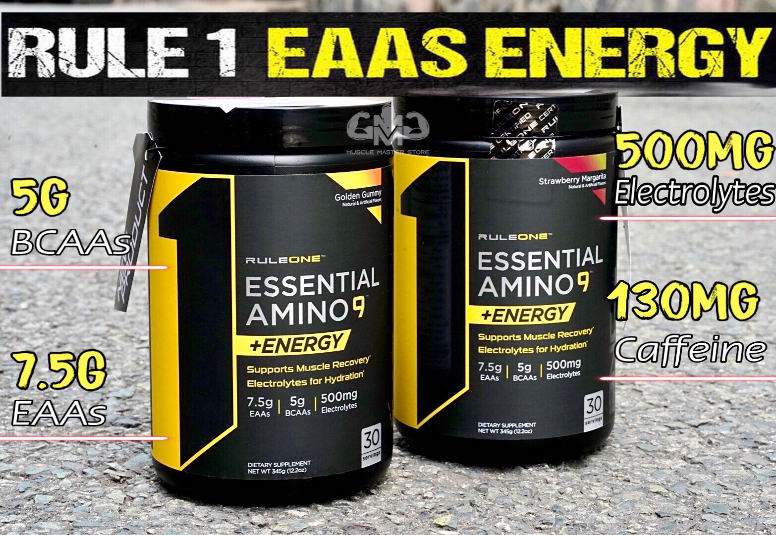 Thực Phẩm Bổ Sung Rule 1 Essential Amino 9 EAA + Energy 30 Lần Dùng