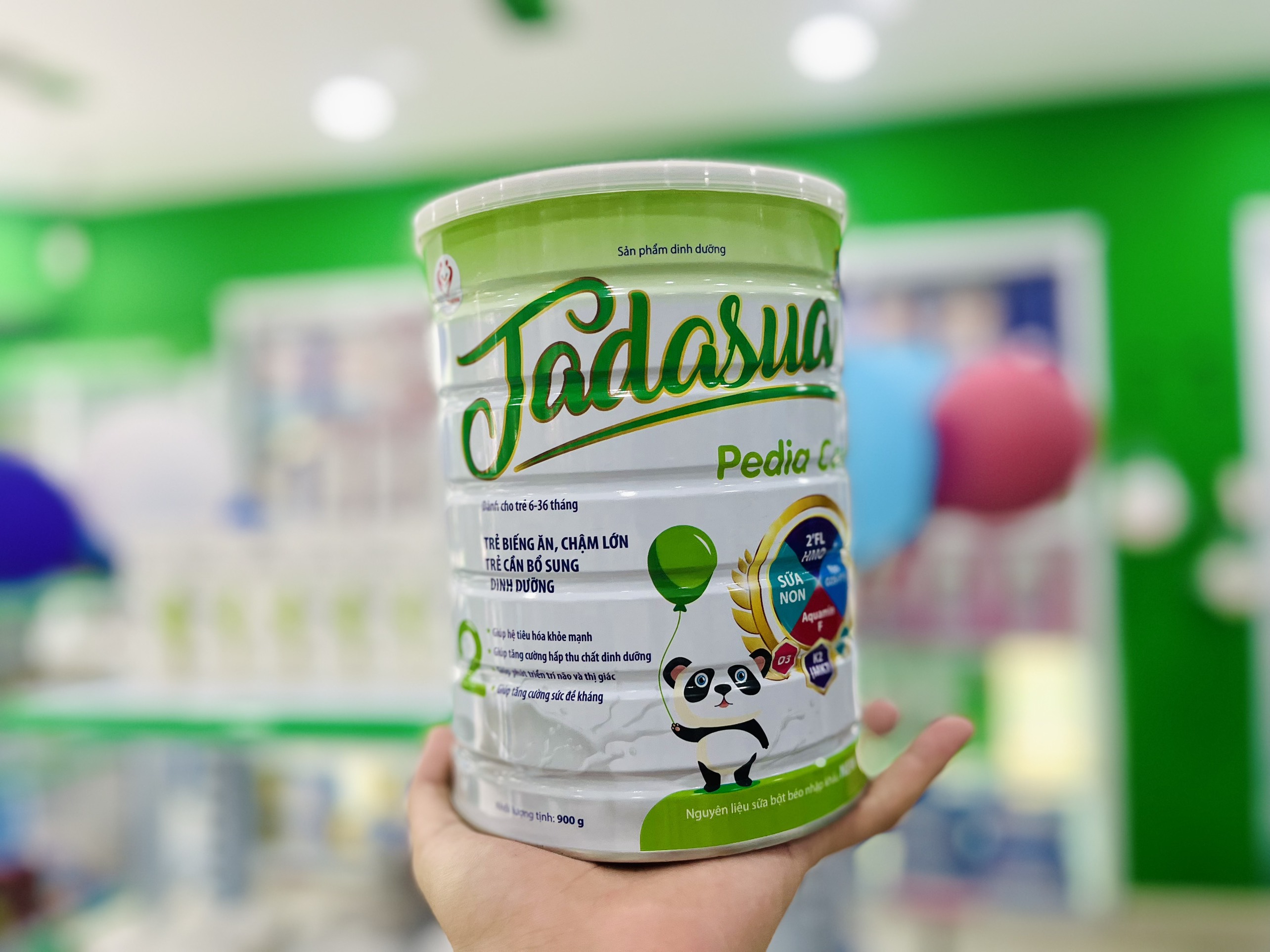 SỮA DINH DƯỠNG TADASUA PEDIA COOL 900G (Dành cho trẻ biếng ăn, chậm lớn, suy dinh dưỡng, thấp còi)