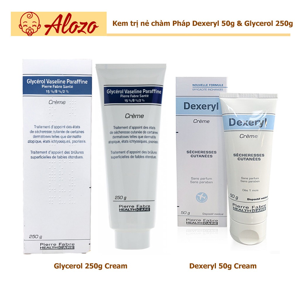 Kem nẻ chàm Dexeryl 50g – Pháp