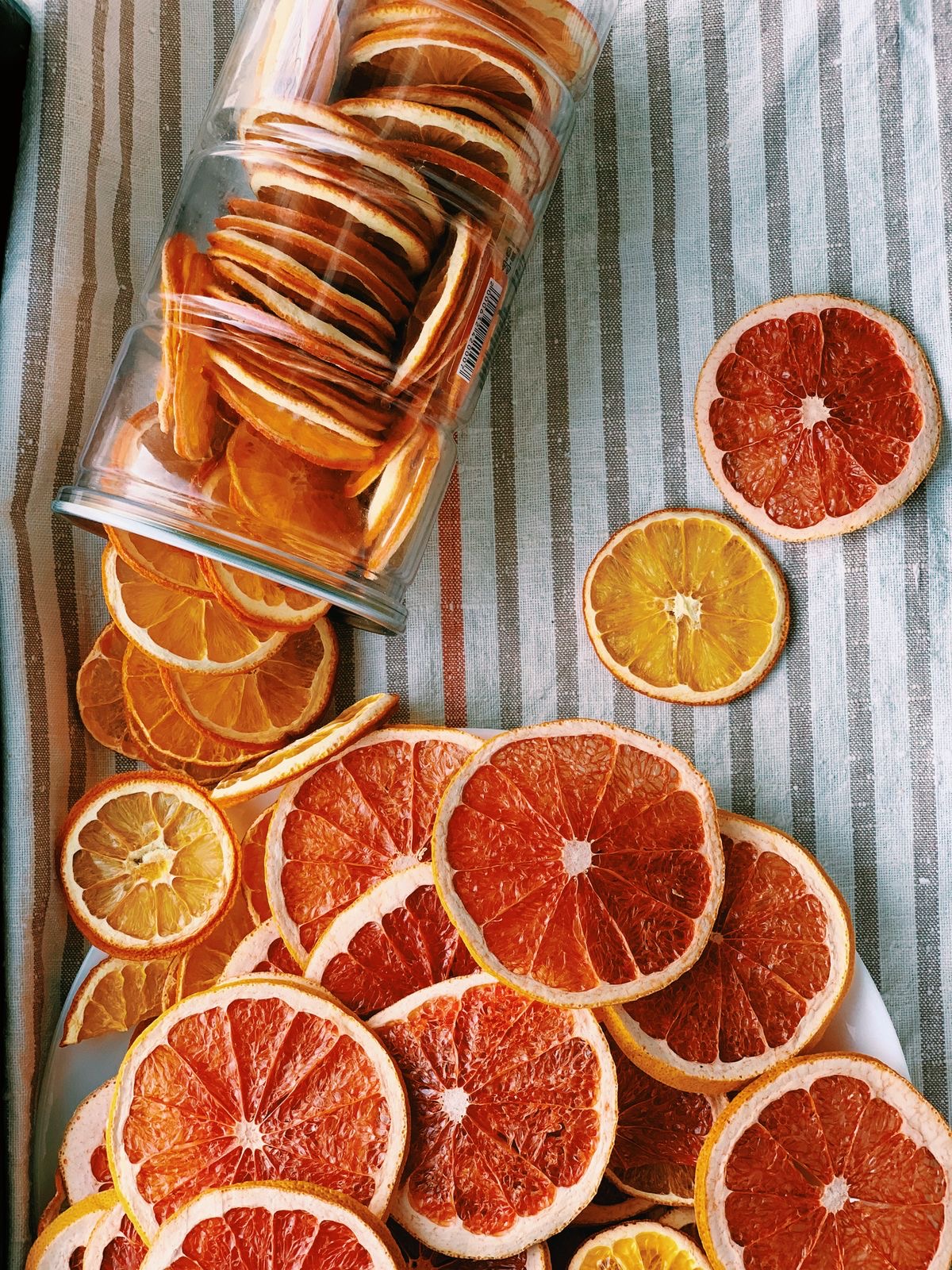Cam vàng sấy lát khô