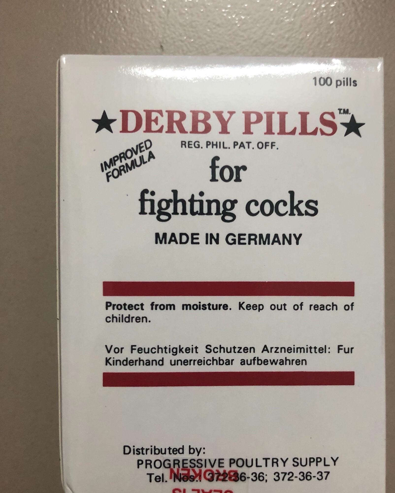 [HCM]Thuốc Bổ Gà - Derby Pills - Hộp 100v