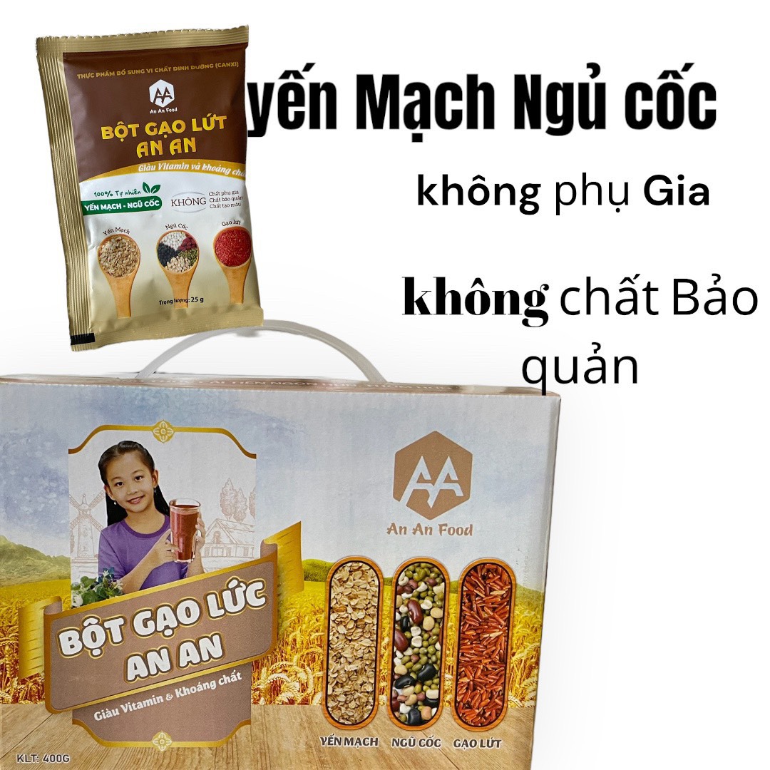 Bột gạo lứt Yến mạch ngũ cốc