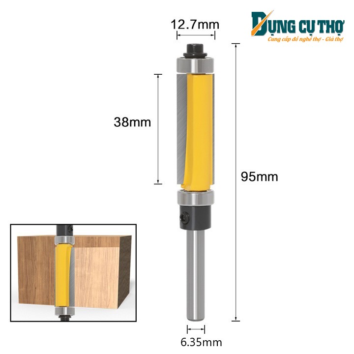 MŨI SOI GỖ LẤY NỀN GỌT CẠNH BÀO CONG 2 BI