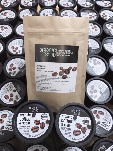 [HCM]Tẩy Tế Bào Chết Organic Coffee & Sugar