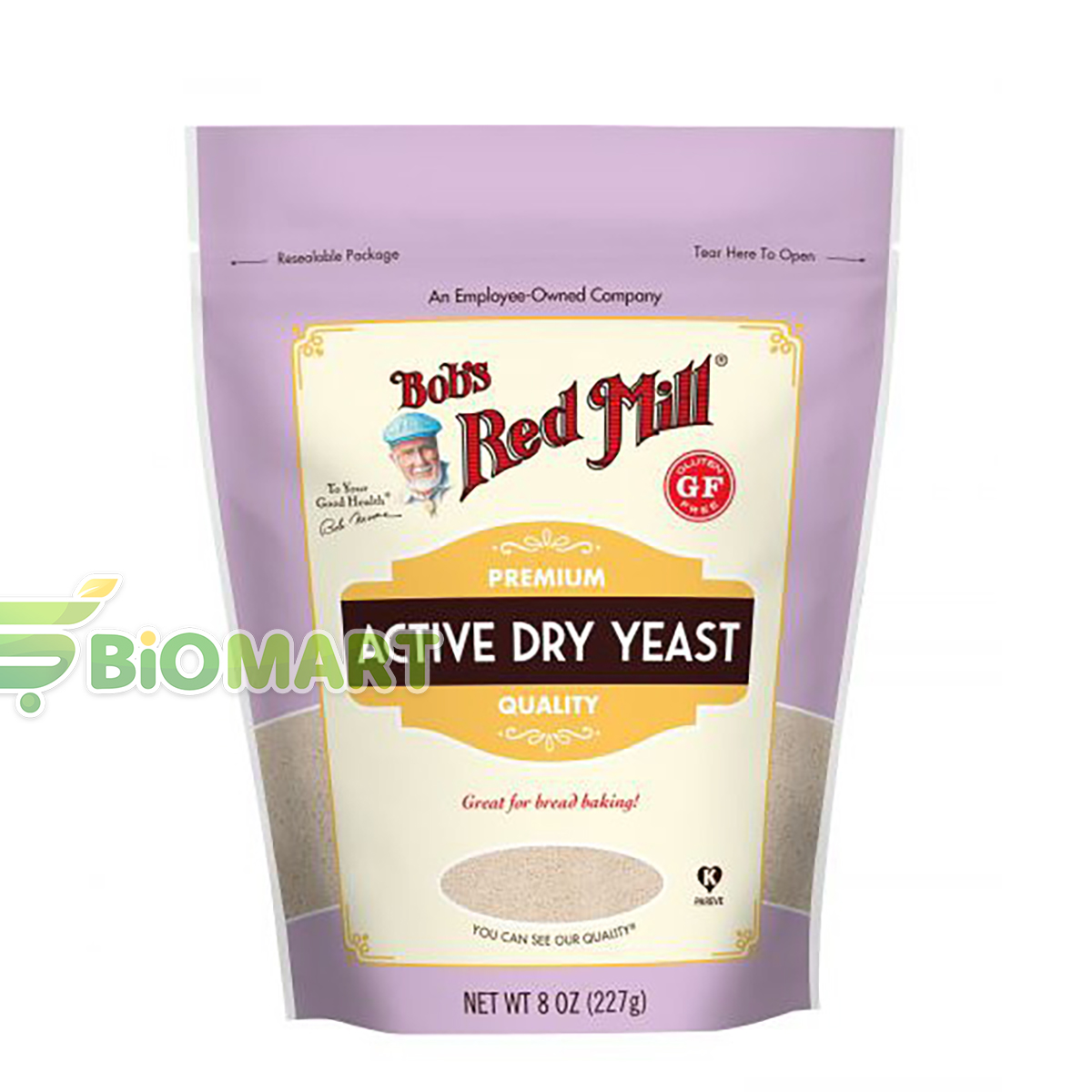 Men Nở 227g Bob's Red Mill NON GMO - Active Dry Yeast - Nhập Khẩu Mỹ