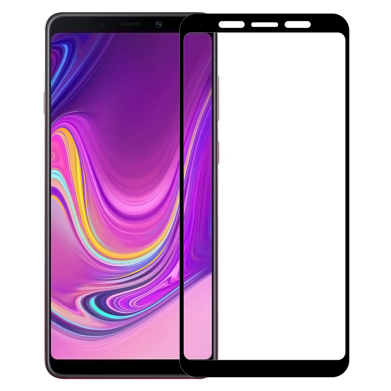 Kính cường lực Samsung A7 2018 kính FULL màn hình FULL keo